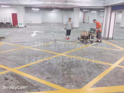 西安道路劃線_西安熱熔道路標線多少錢一米？