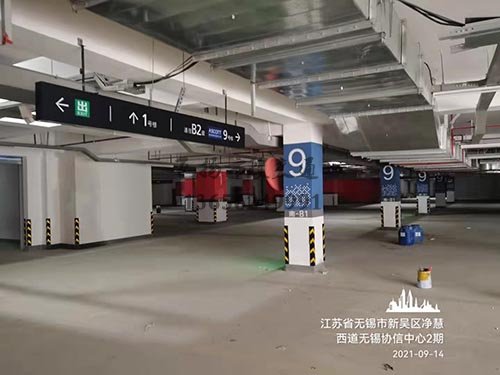 無(wú)錫交通標(biāo)線哪家最好？飛揚(yáng)市政無(wú)錫車位劃線項(xiàng)目順利完工