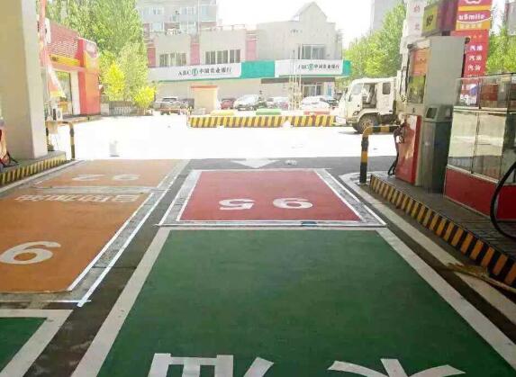 加油站車位劃線有沒有什么更好的設(shè)計方案？