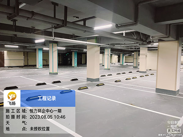 飛揚(yáng)市政恒力環(huán)企中心停車(chē)場(chǎng)劃線(xiàn)項(xiàng)目。