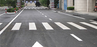 蘇州廠區(qū)劃線首選，飛揚(yáng)市政施工專業(yè) 讓路明亮